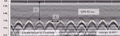 Locate rebar